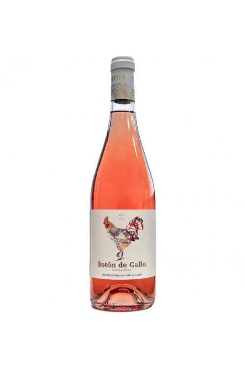 Botón de Gallo Rosado Ecológico